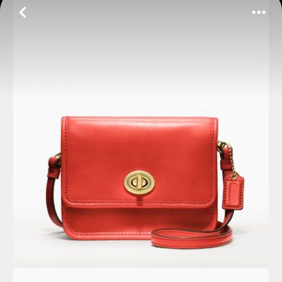 Coach Handbags - 🧡NWOT COACH LEATHER MINI LEGACY CROSSBODY BAG!